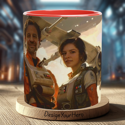 Mug Coéquipiers Jusqu’à l’Hyperespace (360°)