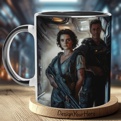 Mug On Reste Debout Ensemble