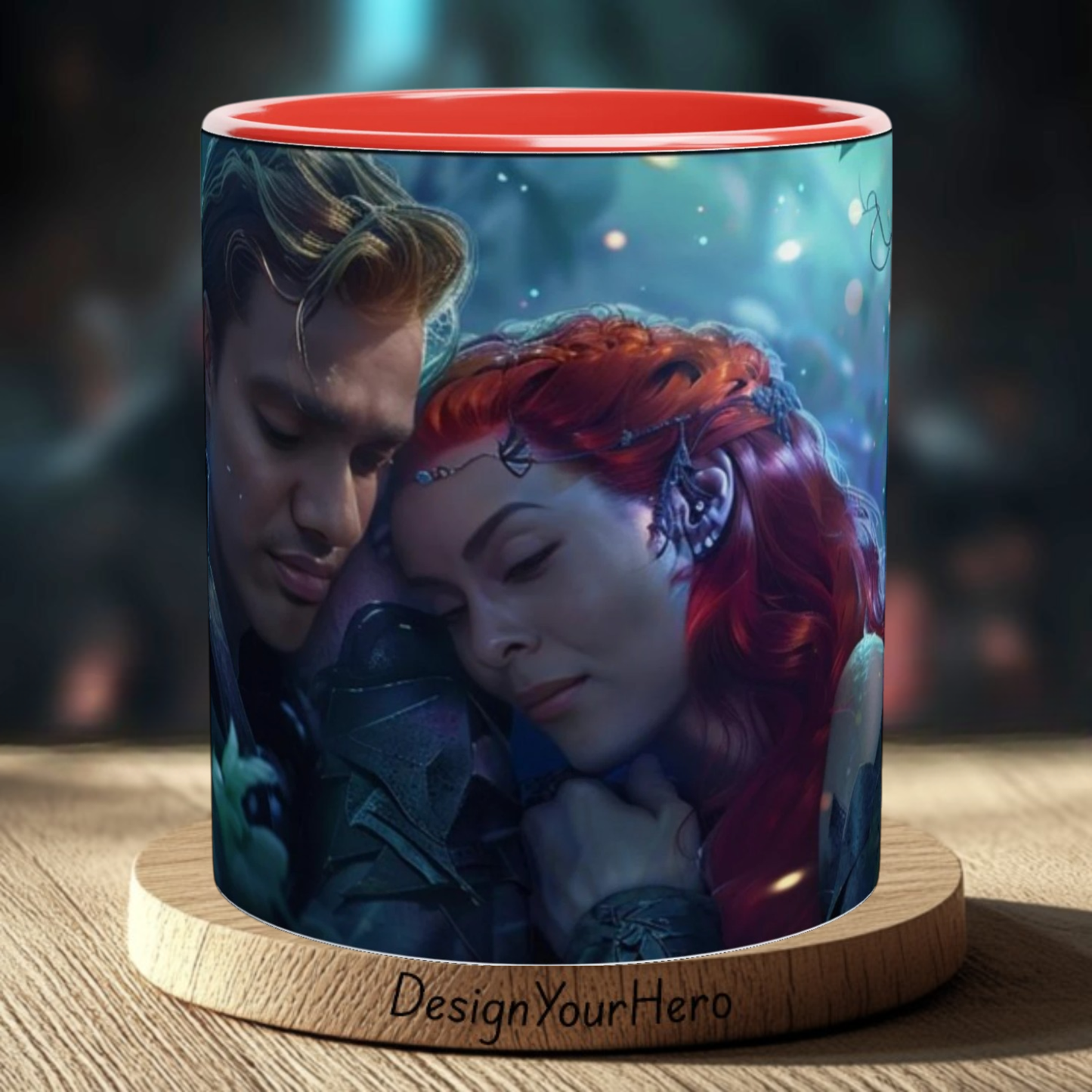 Mug Amour Vengeur, Amour Vrai (360°)