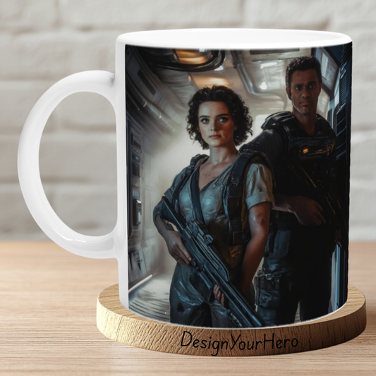 Mug On Reste Debout Ensemble
