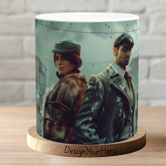 Mug Amour Gravé dans la Brume (360°)