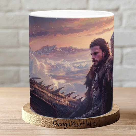Mug Flamme Silencieuse du Nord (360°)
