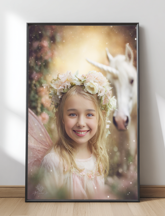 Poster Princesse des Fleurs
