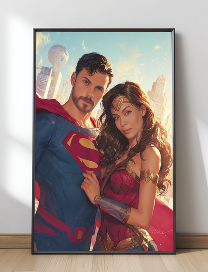 Poster Cœurs Invincibles