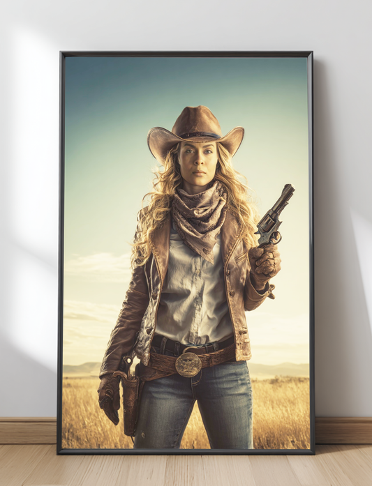 Poster Cowgirl Légendaire