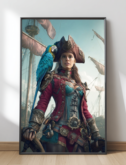 Poster Reine Pirate