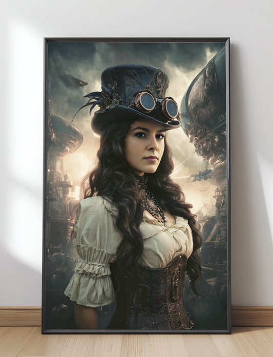 Poster La Dame à Vapeur