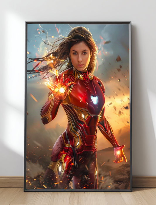Poster Armure de Feu