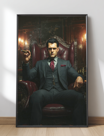 Poster Cigare & Pouvoir