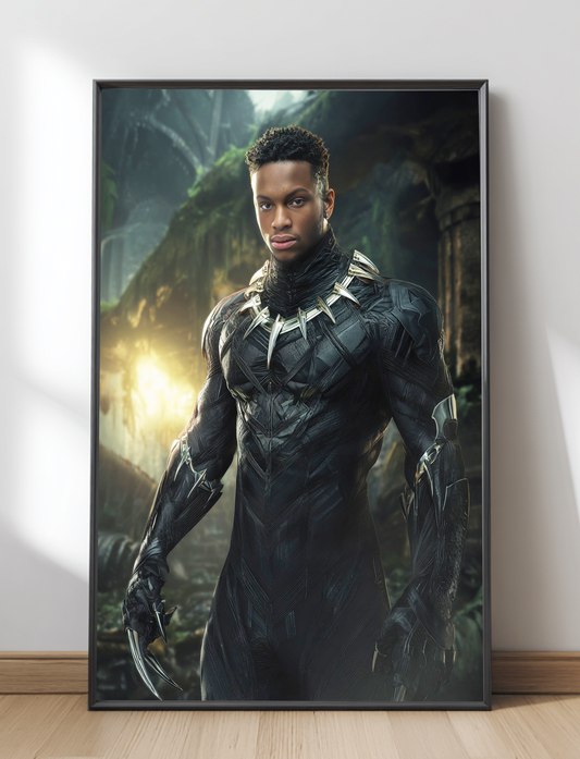 Poster Le guerrier de la panthère noire
