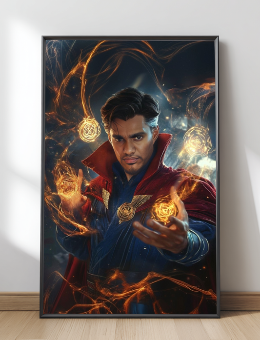 Poster Voyageur des Dimensions