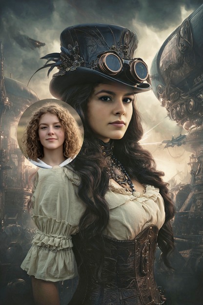 Poster La Dame à Vapeur