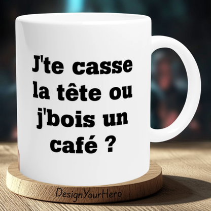 Mug Entre Bisous et Balles