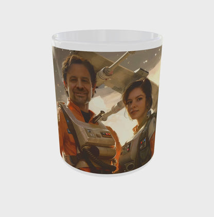 Mug Coéquipiers Jusqu’à l’Hyperespace (360°)