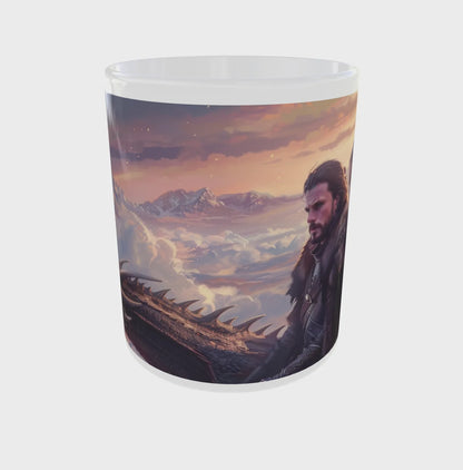 Mug Flamme Silencieuse du Nord (360°)